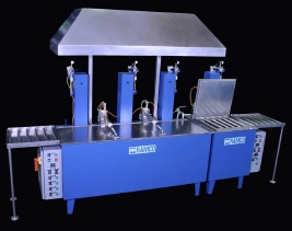 RAMCO Aerospace ultrasonic-agitation wash-rinse-rinse-dry console system